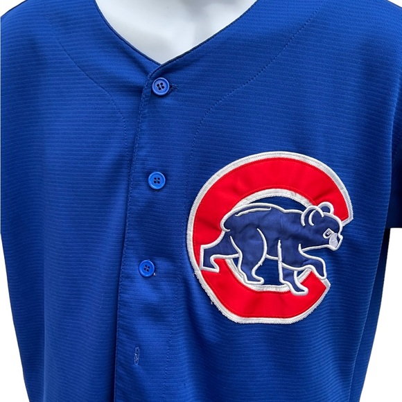 Javier Báez men’s Majestic Chicago Cubs #9 home jersey - Picture 2 of 6